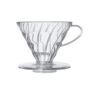 Hario V60-02 Plastic Dripper — Clear