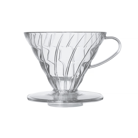 Hario V60-02 Plastic Dripper — Clear
